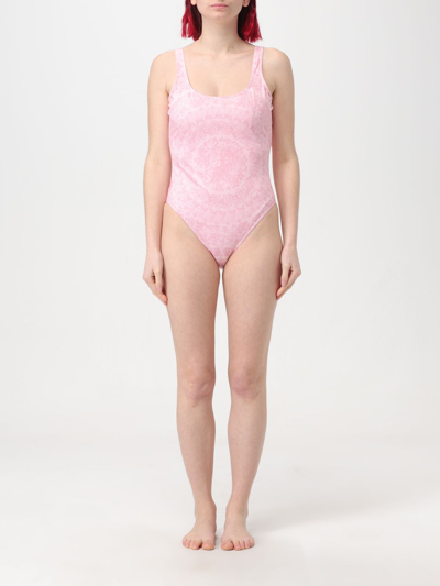 Shop Versace Swimsuit  Woman Color Pink