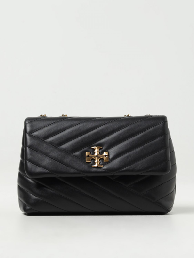 Shop Tory Burch Kira Bag In Quilted Leather In Black 1