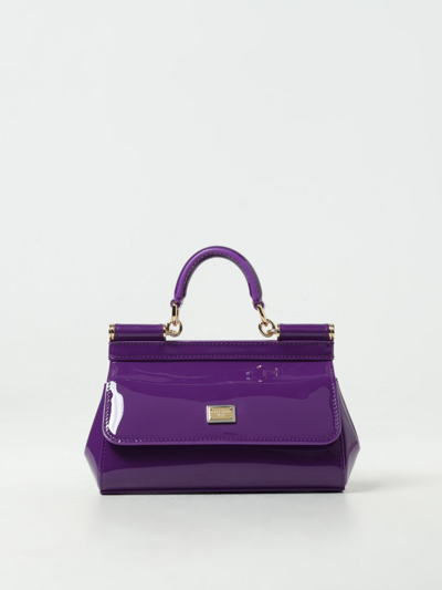 Shop Dolce & Gabbana Mini Bag  Woman Color Violet