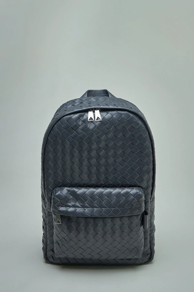 Shop Bottega Veneta Medium Intrecciato Backpack