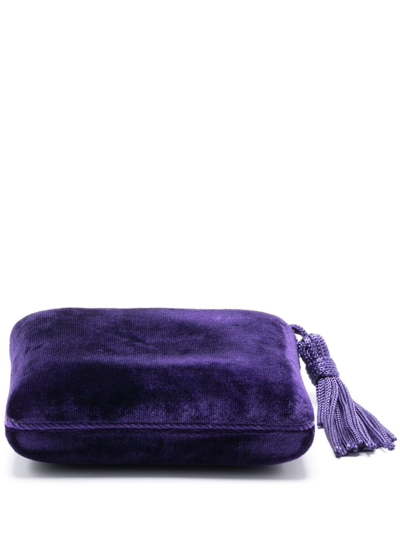 Shop Sophie Bille Brahe Purple Velvet Jewellery Box