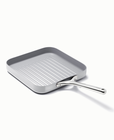 Shop Caraway Non-stick Ceramic-coated 11" Square Grill Pan In Gray