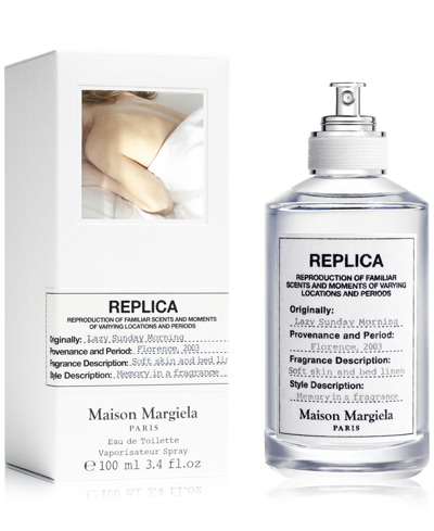 Maison Margiela Replica Lazy Sunday Morning Eau De Toilette, 3.4 Oz. In No Color