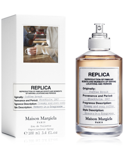 Maison Margiela Replica Coffee Break Eau De Toilette, 3.4 Oz. In No Color