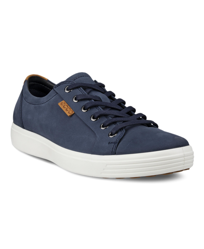 Shop Ecco Men's Soft 7 Sneaker In Marine,lion