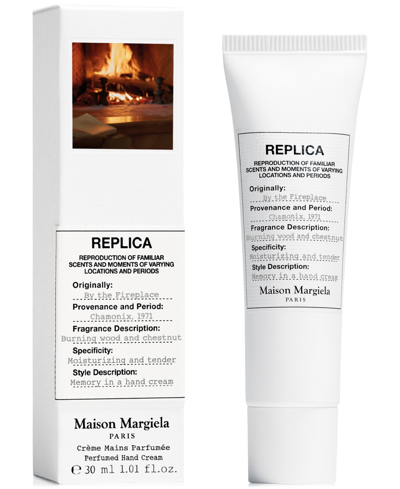 Shop Maison Margiela Replica By The Fireplace Scented Hand Cream, 1.01 Oz. In No Color