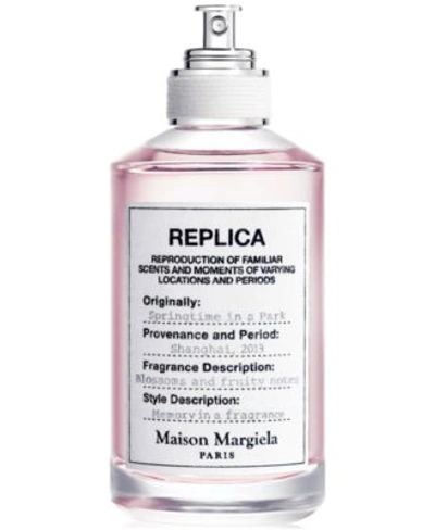 Shop Maison Margiela Replica Springtime In A Park Eau De Toilette Fragrance Collection In No Color
