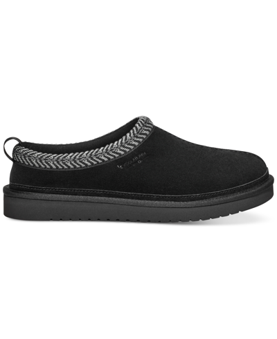 Shop Koolaburra By Ugg Men's Burree Suede Slippers In Black