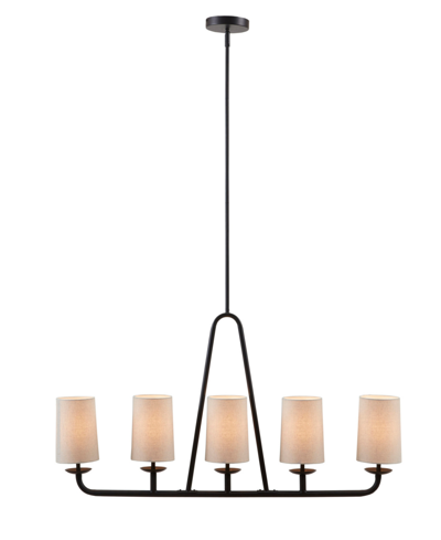 Ink+ivy Serenitie 5-light Linear Chandelier In Bronze