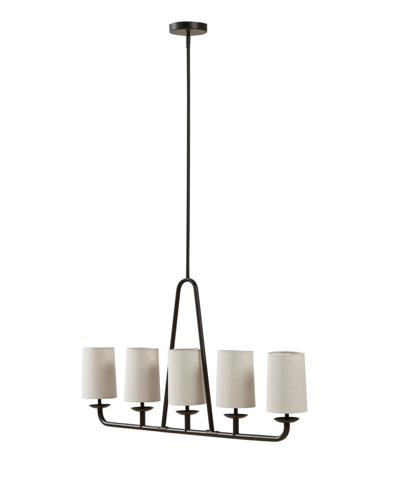 Ink+ivy Serenitie 5-light Linear Chandelier In Bronze