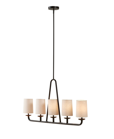 Ink+ivy Serenitie 5-light Linear Chandelier In Bronze