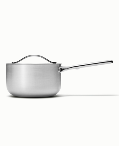 Caraway Stainless Steel 3 Qt Sauce Pan In Stainless Steel