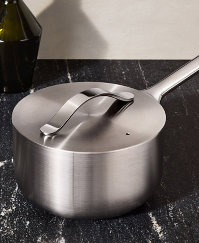 Caraway Stainless Steel 3 Qt Sauce Pan In Stainless Steel