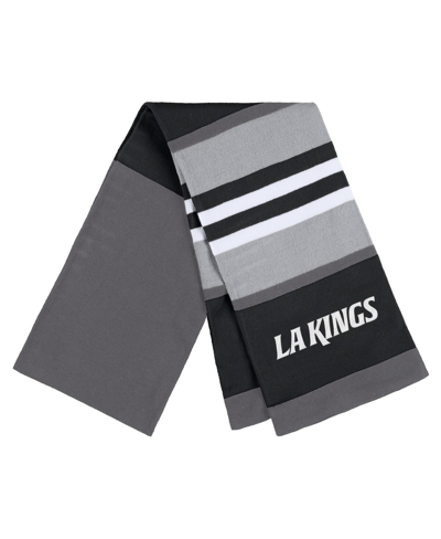 Shop Wear By Erin Andrews Women's  Los Angeles Kings Stripe Glove And Scarf Set In Multi