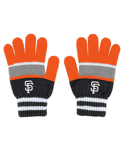Wear By Erin Andrews Women's  San Francisco Giants Stripe Glove And Scarf Set In Multi