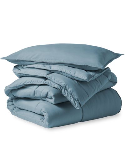 Shop Bare Home Down Alternative Comforter Set, Twin/twin Xl In Blue