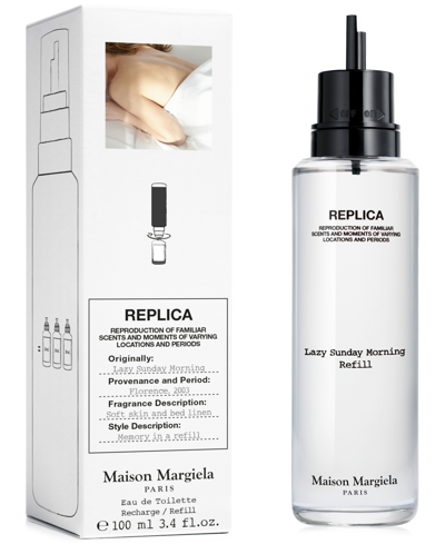 Shop Maison Margiela Replica Lazy Sunday Morning Eau De Toilette Refill, 3.4 Oz. In No Color