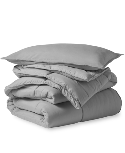 Shop Bare Home Down Alternative Comforter Set, Twin/twin Xl In Gray