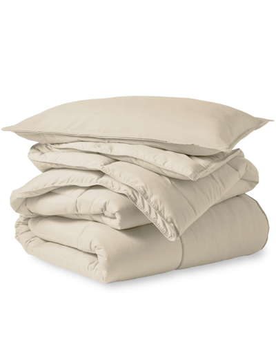 Shop Bare Home Down Alternative Comforter Set, Twin/twin Xl In Sand