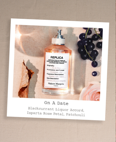 Shop Maison Margiela Replica On A Date Eau De Toilette, 3.4 Oz. In No Color