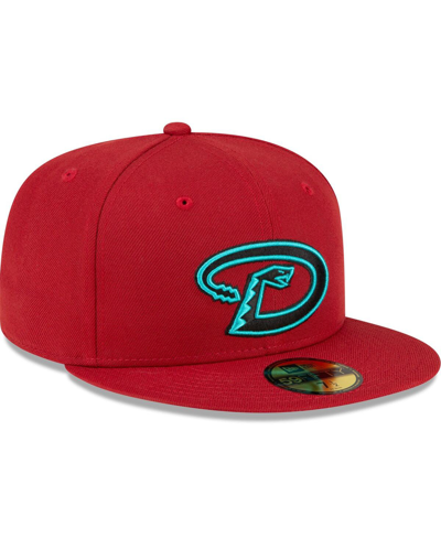 New Era Men's  Red Arizona Diamondbacks Alternate Authentic Collection On-field 59fifty Fitted Hat In Red