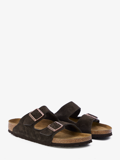 Shop Birkenstock Arizona Bs Sandals In Brown