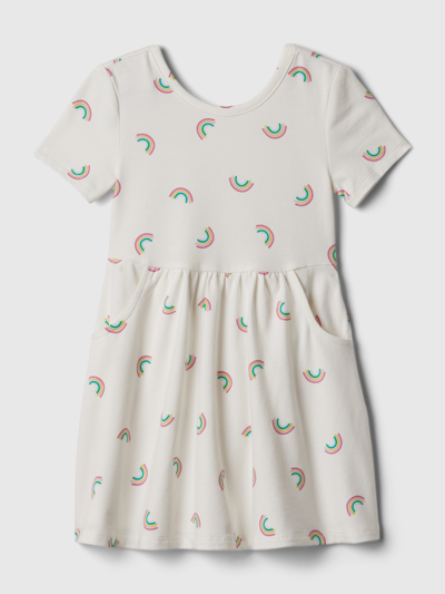 Shop Gap Baby Mix And Match Skater Dress In Rainbows