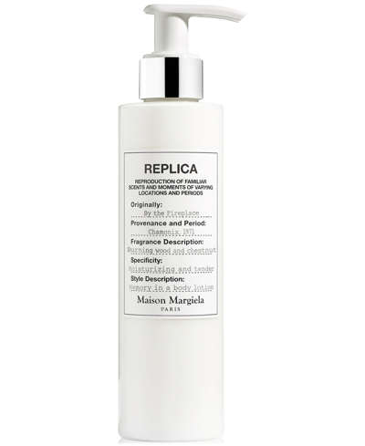 Shop Maison Margiela Replica By The Fireplace Scented Body Lotion, 6.7 Oz. In No Color