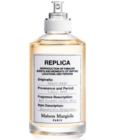 Shop Maison Margiela Replica Beach Walk Eau De Toilette Fragrance Collection In No Color