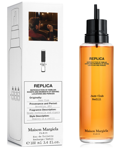 Shop Maison Margiela Replica Jazz Club Eau De Toilette Refill, 3.4 Oz. In No Color