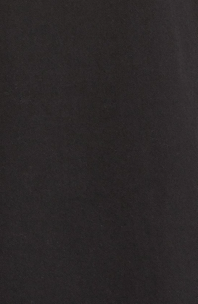 Veronica Beard Mohan High Waist Flare Leg Stretch Cotton Pants In Black