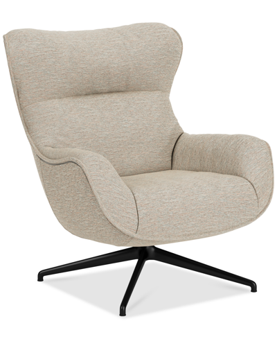 Shop Eq3 Oskar Aria Accent Chair In Anthracite