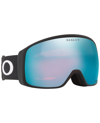 Shop Oakley Unisex Flight Tracker Snow Goggles In Prizm Snow Sapphire