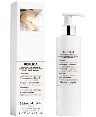 Shop Maison Margiela Replica Lazy Sunday Morning Scented Shower Gel, 6.7 Oz. In No Color