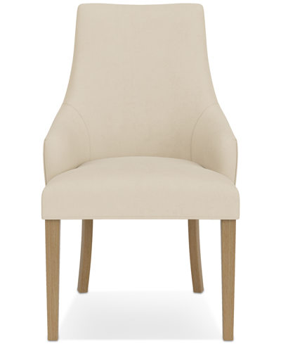 Shop Macy's Nelin 8pc Dining Chair Set In Ivory