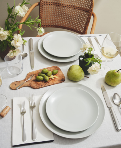 Year & Day 4-pc Appetizer Fork Set In Brushed Steel