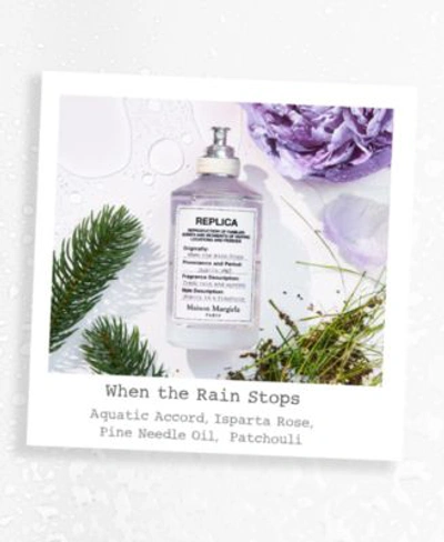 Maison Margiela Replica When The Rain Stops Eau De Toilette Fragrance Collection In No Color