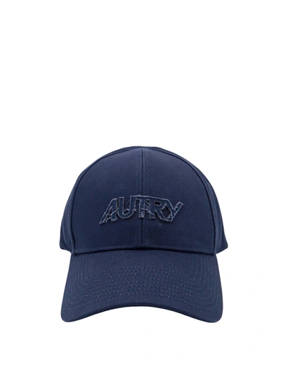 Shop Autry Cotton Hat With Logo Patch