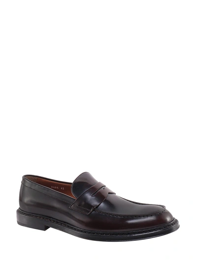 Shop Doucal's Leather Loafer