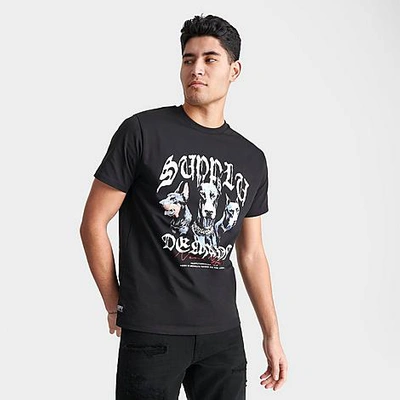 Shop Supply And Demand Men's Brooker Graphic T-shirt In Black Wash