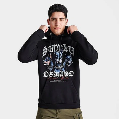 Shop Supply And Demand Men's Brooker Graphic Hoodie In Black