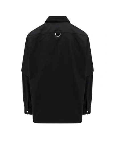 Shop Givenchy Cotton Shirt With Metal Details