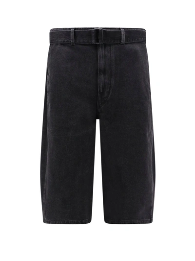 Shop Lemaire Cotton Bermuda Shorts