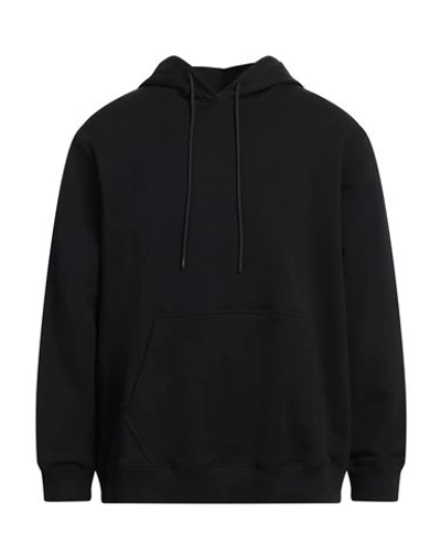 Shop Msgm Man Sweatshirt Black Size M Cotton