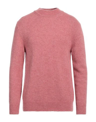 Shop President's Man Sweater Pastel Pink Size M Alpaca Wool, Polyamide, Wool