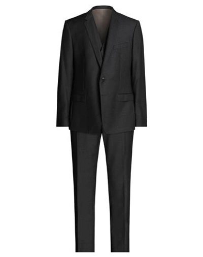 Shop Dolce & Gabbana Man Suit Lead Size 46 Virgin Wool In Grey