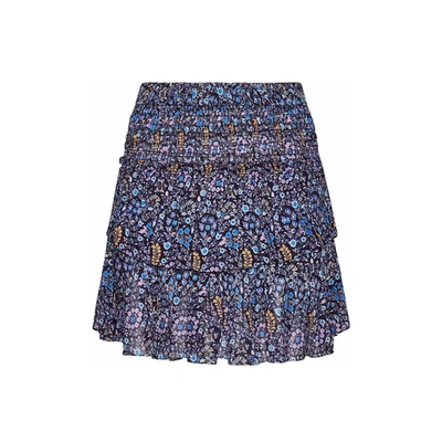 Shop Isabel Marant Étoile Hilari Mini Skirt In Purple