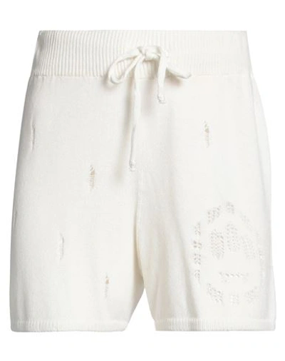 Shop Barrow Woman Shorts & Bermuda Shorts Ivory Size M Viscose, Polyester In White