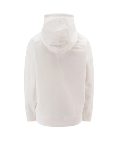 Shop Moncler Sweatshirt In White