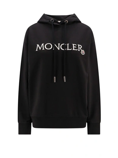 Shop Moncler Sweatshirt In Black